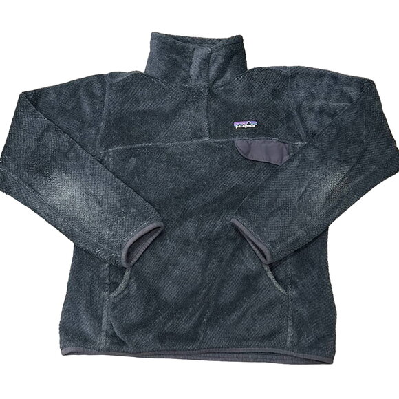 Patagonia Women's Re-Tool Snap-T Fleece Pullover Dark Navy Size S - Picture 1 of 8